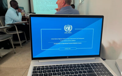 Saint Kitts and Nevis enhances their forensic ballistics capabilities