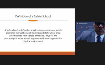Funcionarios públicos y la sociedad civil de Jamaica participan en webinario para combatir la violencia en las escuelas