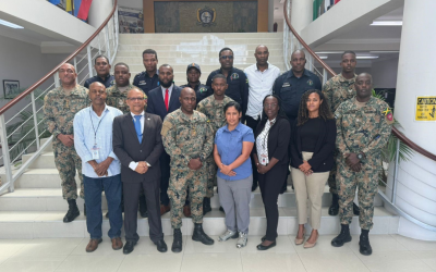 Jamaica receives training and demonstration on Light Ammunition Burning Tank operations