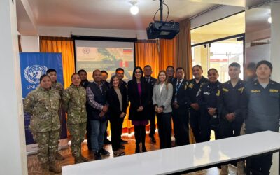 Perú fortalece sus capacidades para combatir el tráfico ilícito de armas y municiones en Puno