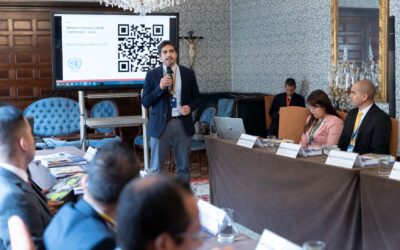 Autoridades colombianas intercambian sus experiencias para abordar el tráfico ilícito de armas y municiones durante curso internacional